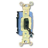 Leviton 1102-2L Side Wired Double-Pole Locking 120/277V AC Quiet Switch